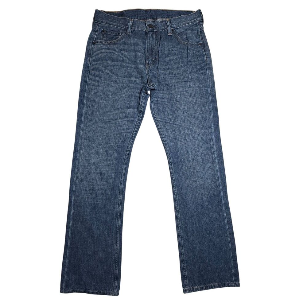 Levi's 527 Mens Slim Fit Bootcut Jeans 30x32 Denim Medium Wash Classic Western